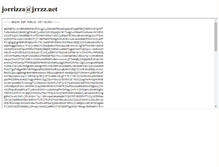 Tablet Screenshot of jrrzz.net